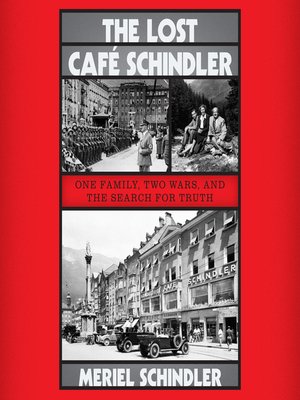 cover image of The Lost Café Schindler